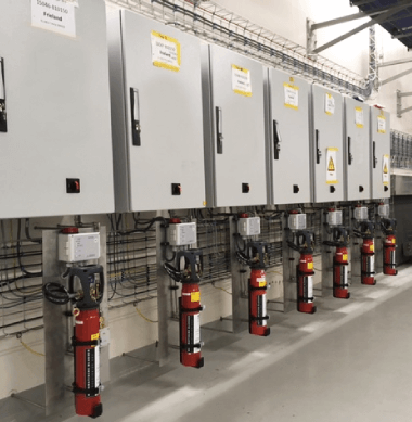 ANSUL Solutions Blussysteem Rotarex Automatische brandblusser